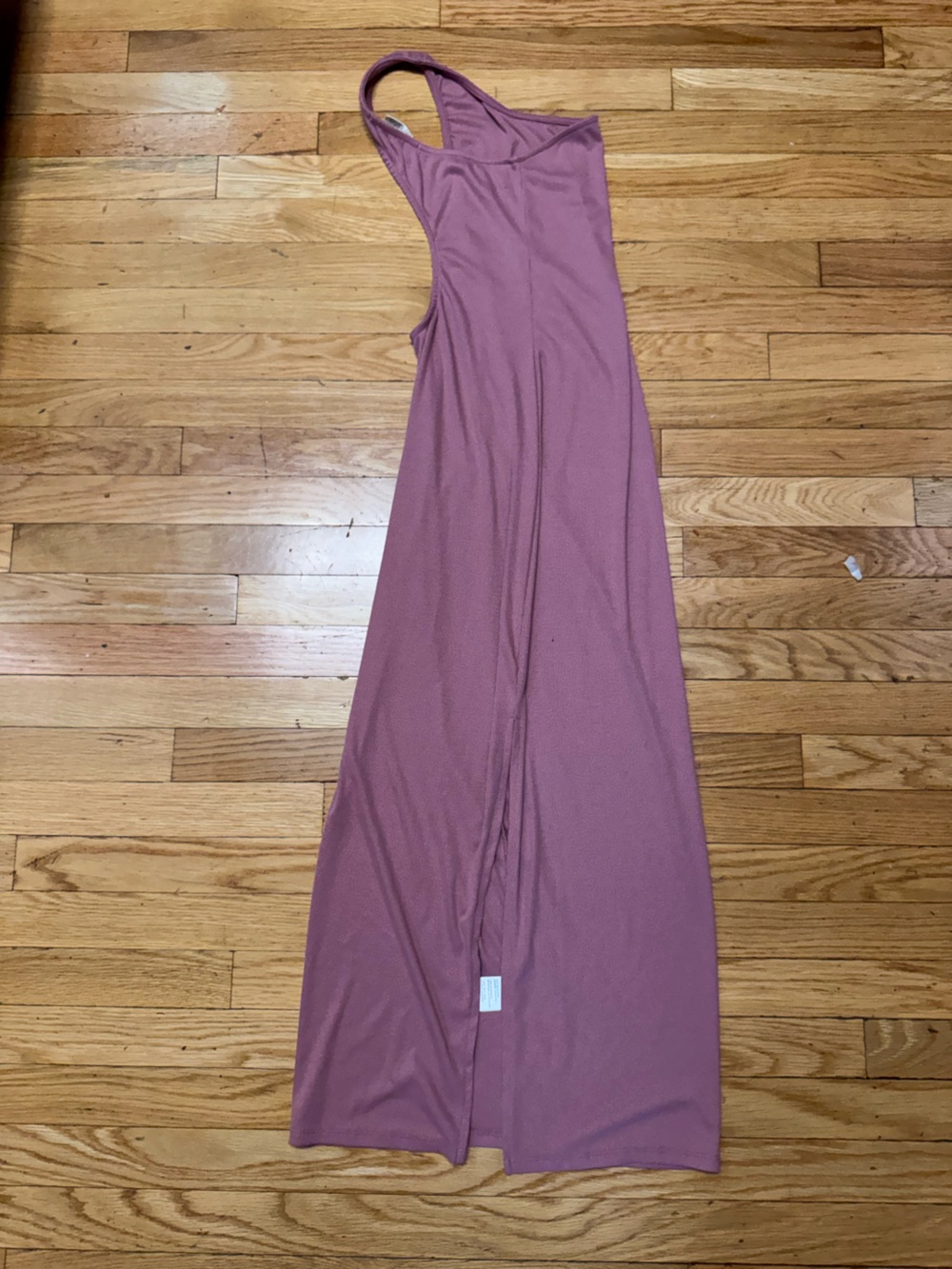 Free People Beach Saturday Night Midi Dress XS Pink Mauve One Shoulder Bodycon - Picture 9 of 14